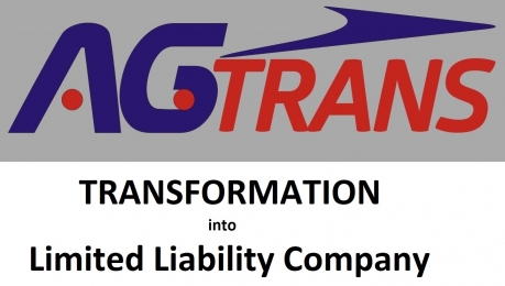 Преобразование юридической формы в КОМПАНИЕЮ С ОГРАНИЧЕННОЙ ОТВЕТСТВЕННОСТЬЮ